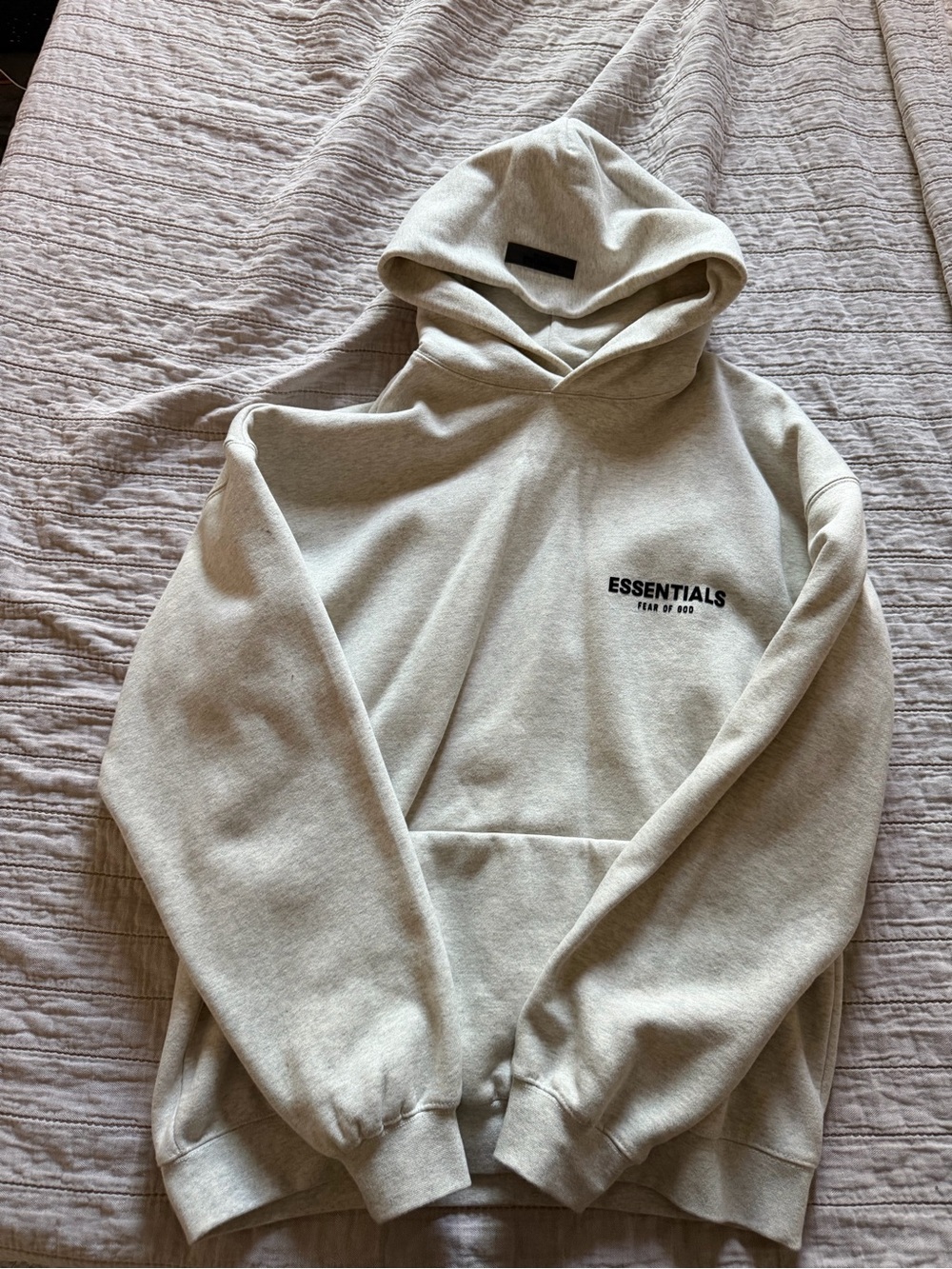 ESSENTIALS Men's Hoodie - Light Beige